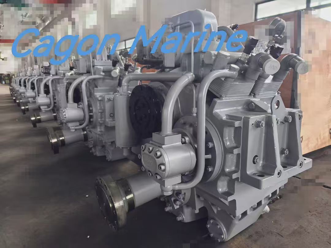 1500 pk hogesnelheidshoofdmotor, V-groothoektransmissie,